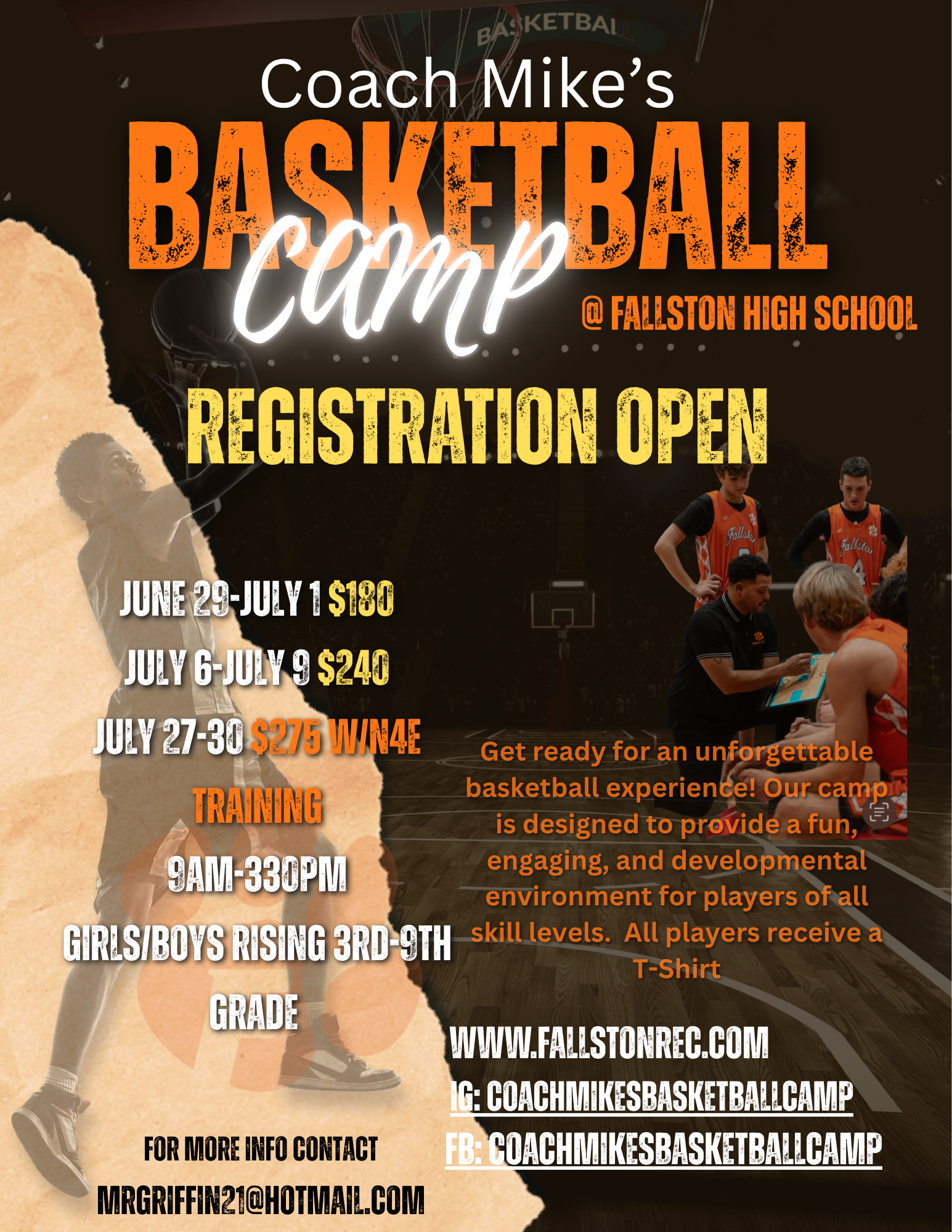 Coach Mike's Camps - Updated